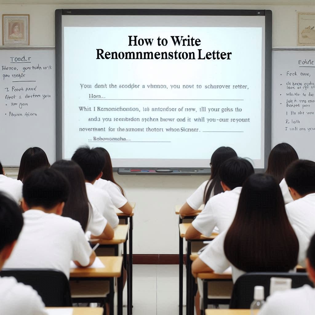 recommendation letter